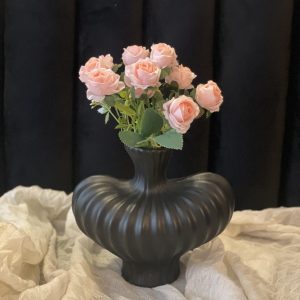 Urban Eclipse Vase with Rosy Dream